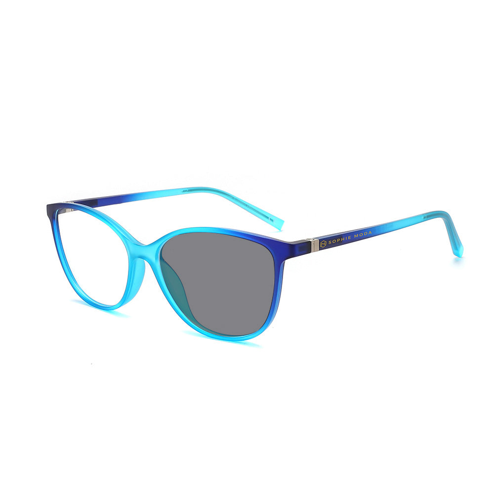 Photochromic Blue Light Blocking Glasses: Olivia Lite