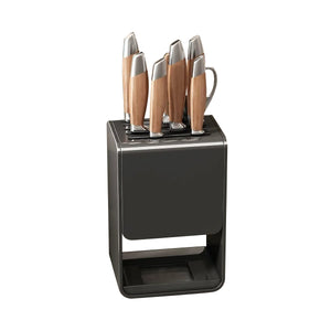 Home: Countertop Kitchen Shelf Multi-Function Utensil & Knife Stand