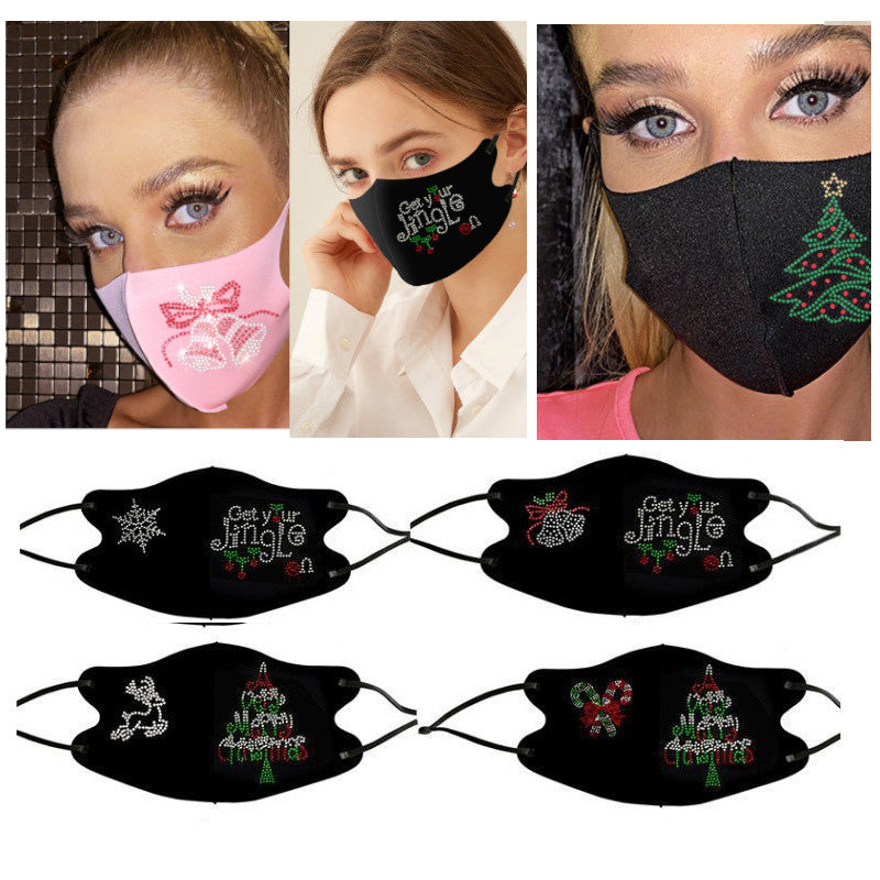 Sophie Moda-Ice Cooling Microfiber X'Mas 3D Mask Type G (1x Adult)