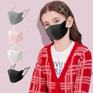 Masks: Kids Nano Silver Cooling Fibre Adjustable 3D Face Mask (3pcs) V6