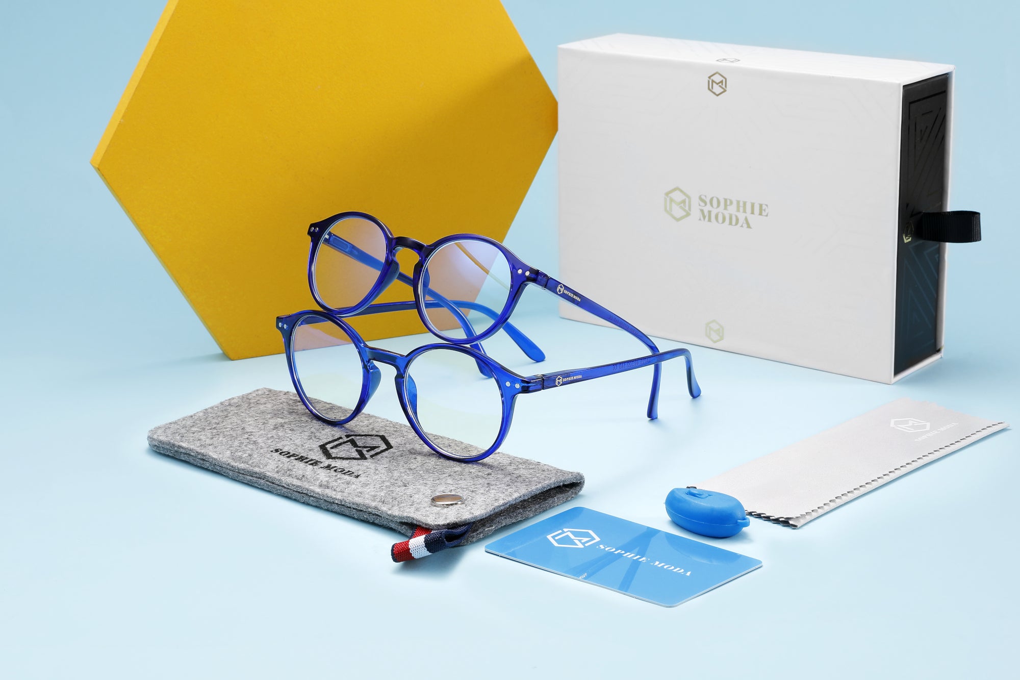 Glasses: Anti-Blue Light Family Pack for Parent & Child