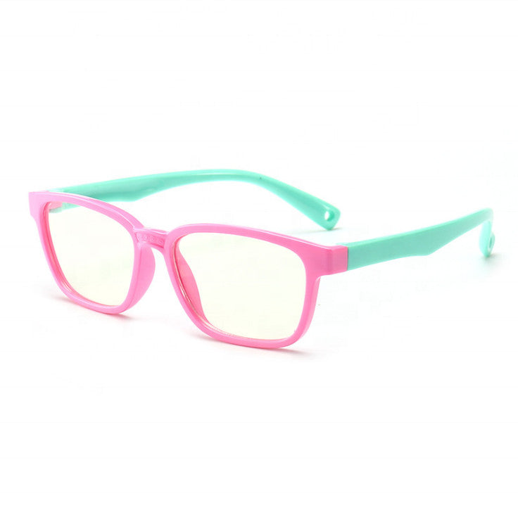 Glasses: Anti-Blue Light Children Fashion Silicone Frame